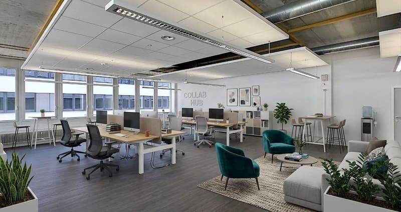 Voll ausgebaute Büroflächen im TechCenter Reinach! (6)