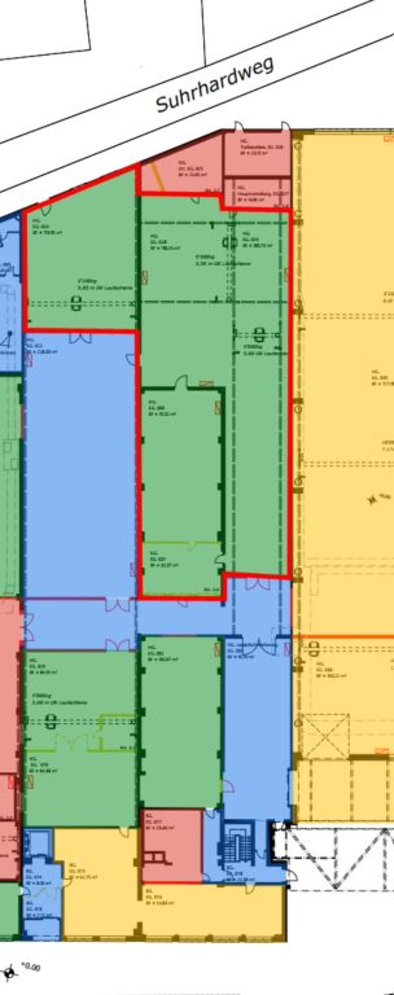 Hohe Lager-/Gewerbehalle mit ebenerdigem Zugang - 550 m² (8)
