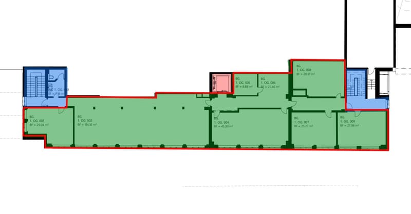 Ganze Etage Bürofläche im 1.OG - 300 m² (7)