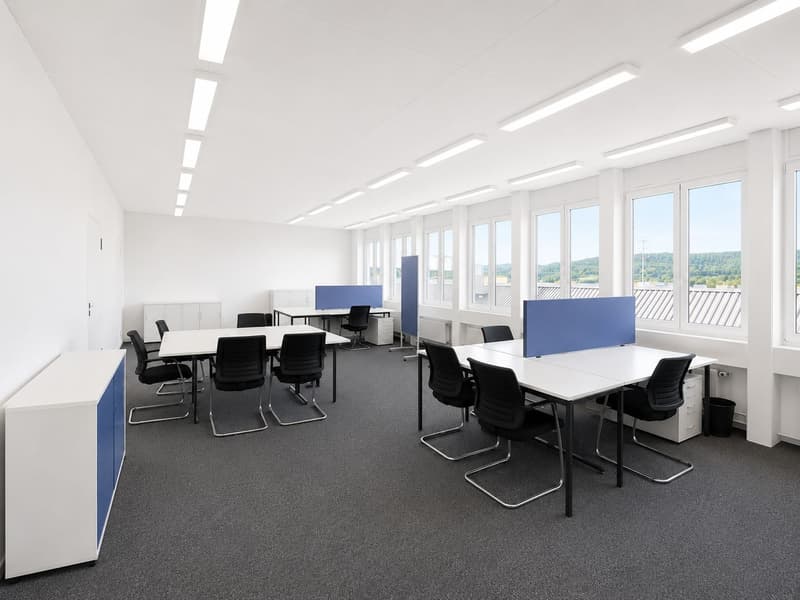 Einziehen und loslegen - 62 m² Bürofläche in Schafisheim! (1)