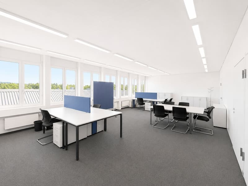 Einziehen und loslegen - 62 m² Bürofläche in Schafisheim! (2)