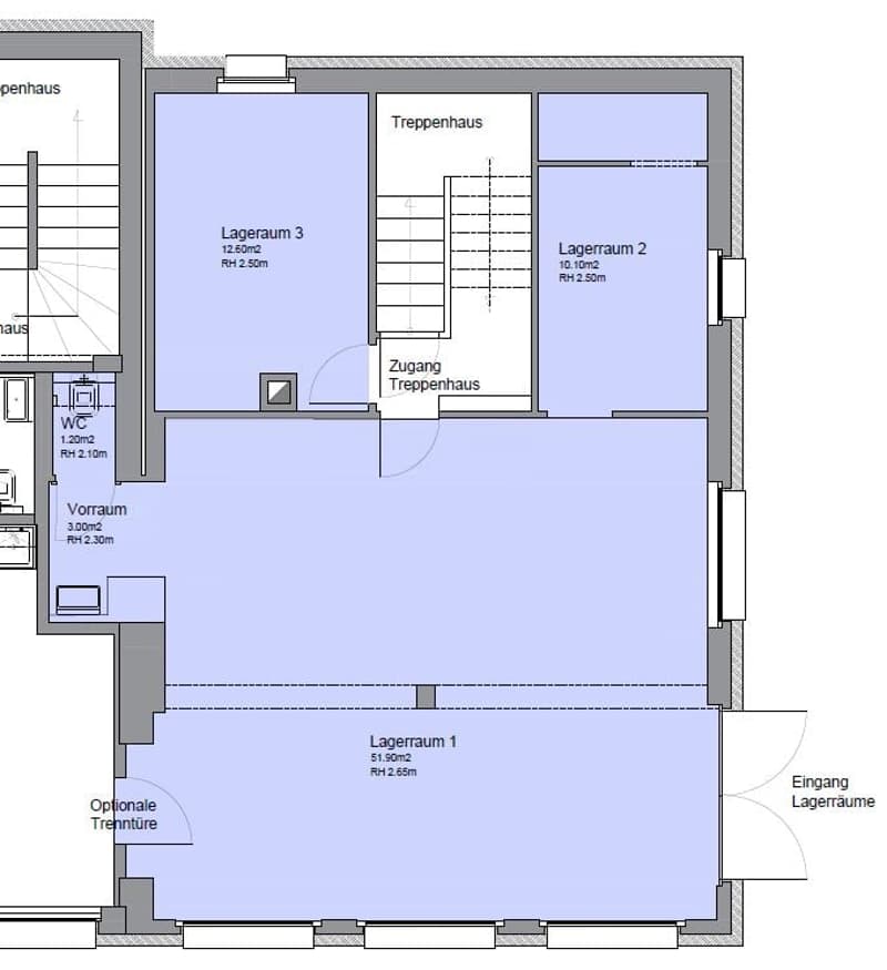 Storage spaces in ideal location in Olten (13)