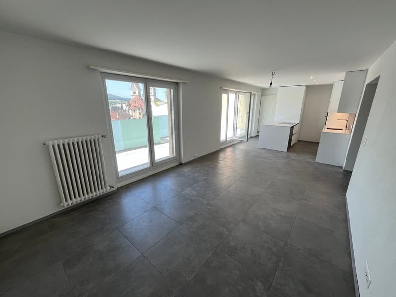 Erstbezug nach Totalsanierung – moderne 2.5-Zimmer-Attikawohnung mit 2 grossen Terrassen in Olten (3)