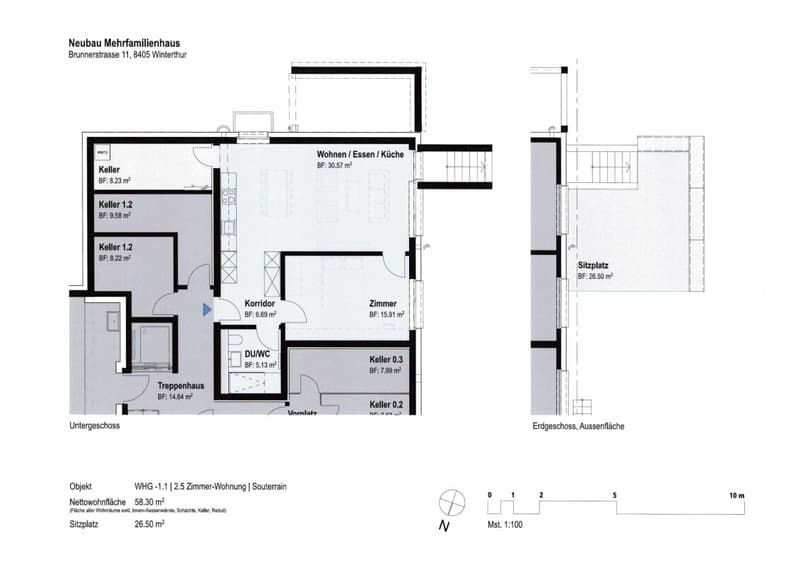 2.5-Zimmer-Neubauwohnung mit Sitzplatz (4)