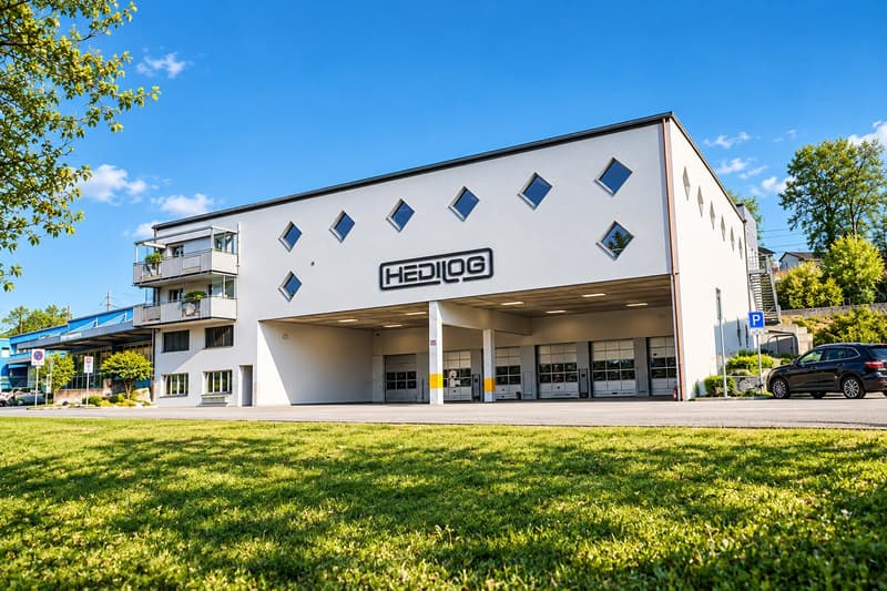 Halbautomatisches Palettenlager in Hedingen – bis 1200 Paletten verfügbar (1)