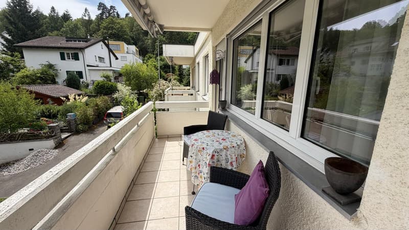 möblierte/unmöblierte 2 ZW mit Kamin in Zürich, befristet 3 Jahre (7)