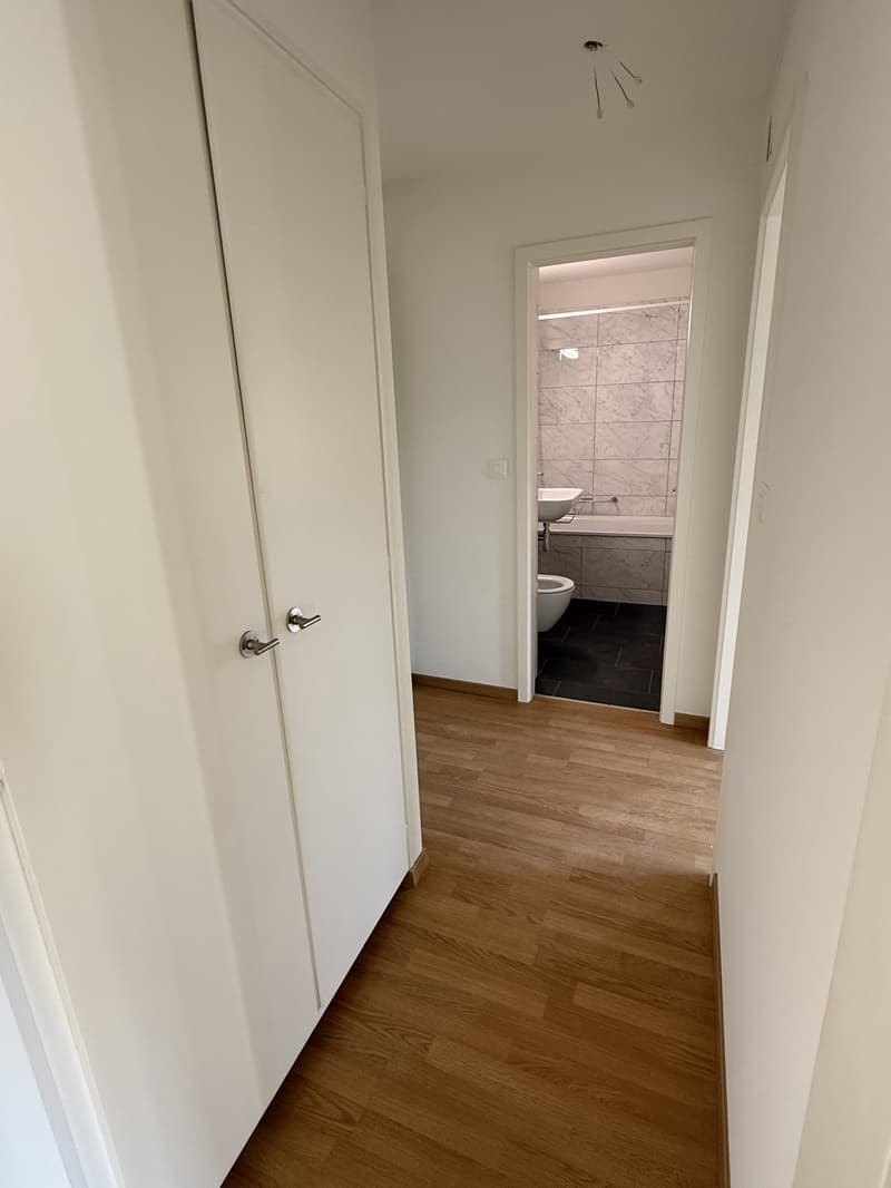 Korridor mit Wandschrank