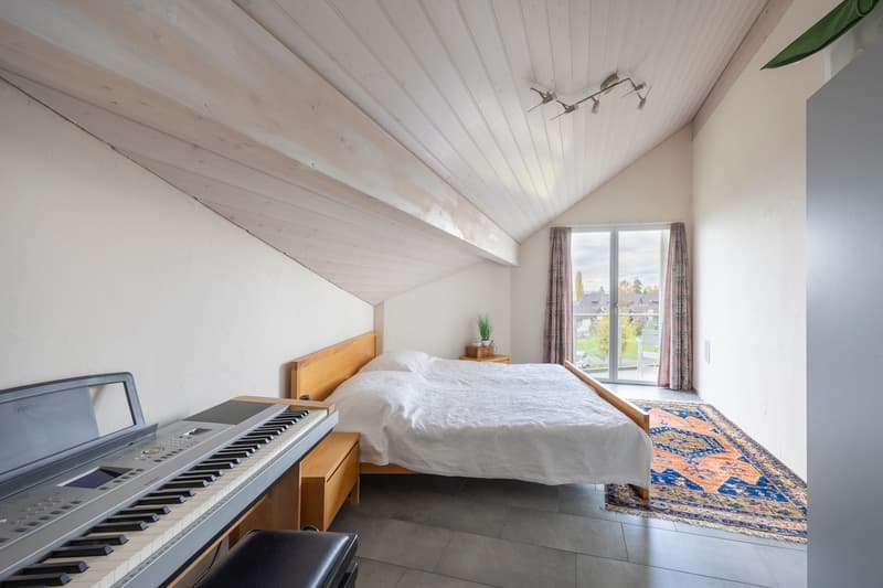 Schlafzimmer mit Balkon