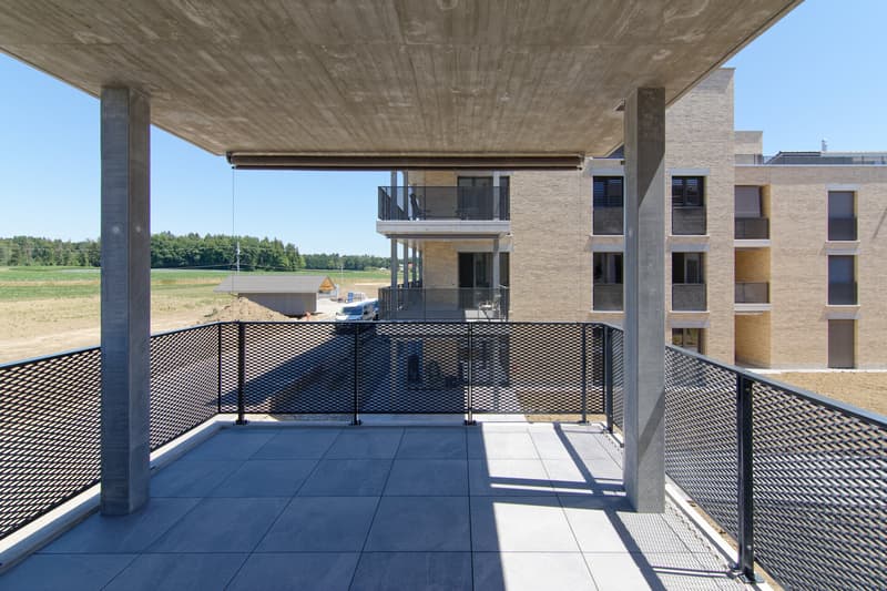gedeckte Terrasse