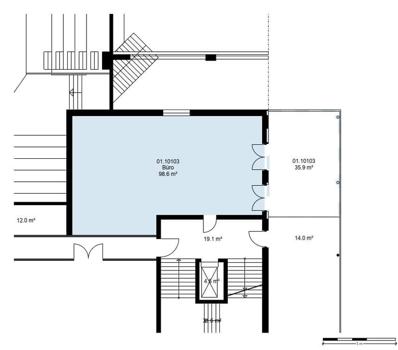 Spazio commerciale sviluppato / ufficio disponibile immediatamente (10)