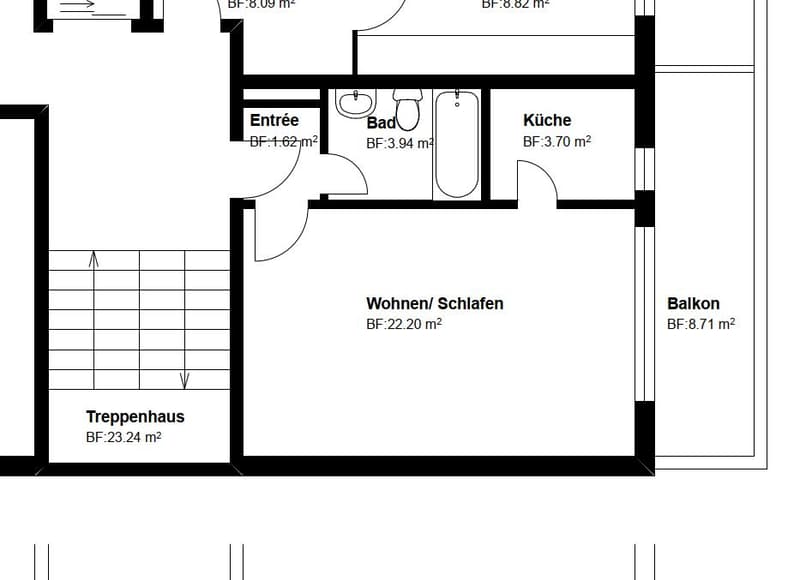 Schöne 1.5 Singlewohnung im Zentrum von Amriswil (6)