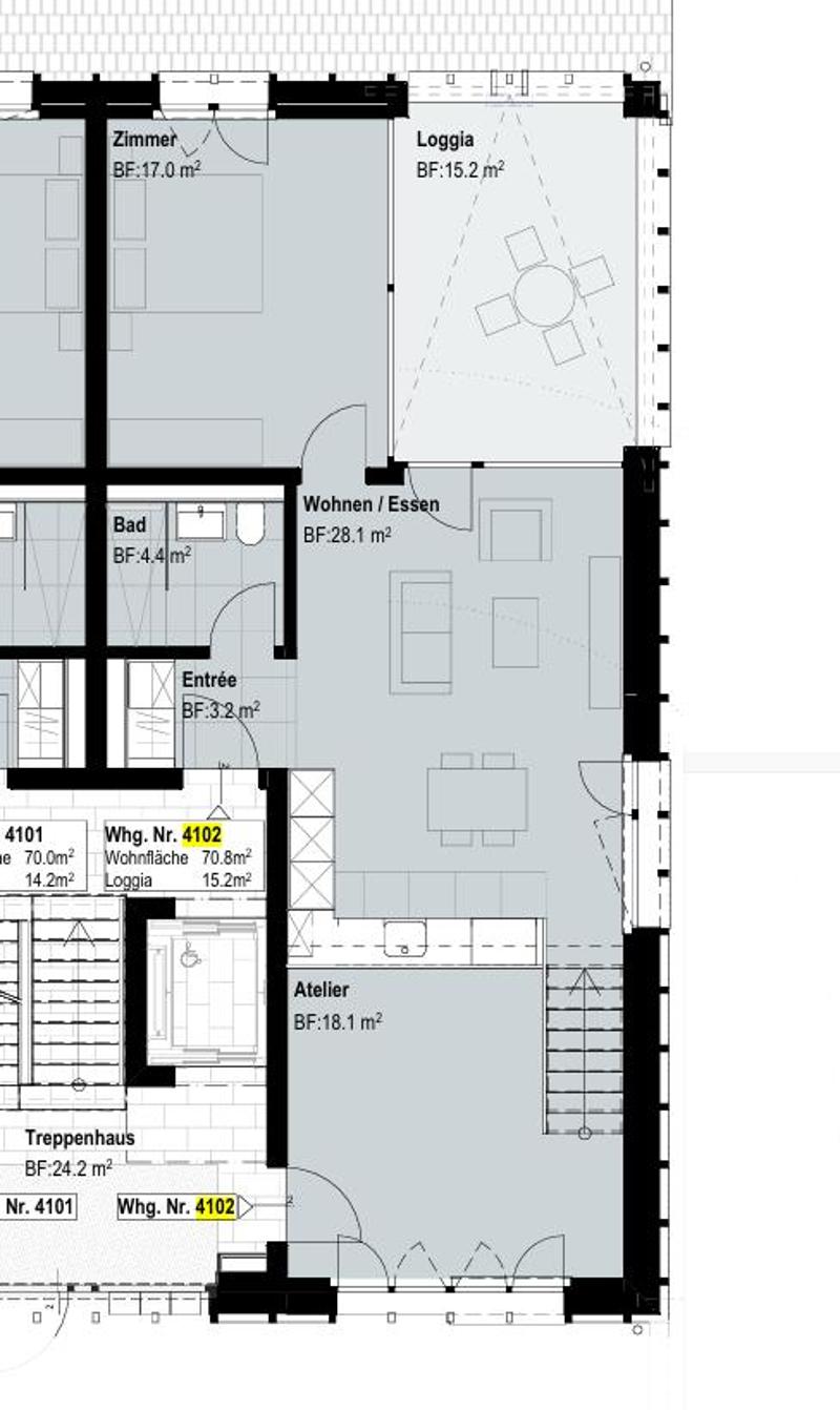 Helle 3.5-Zimmer-Atelierwohnung mit Loggia (8)