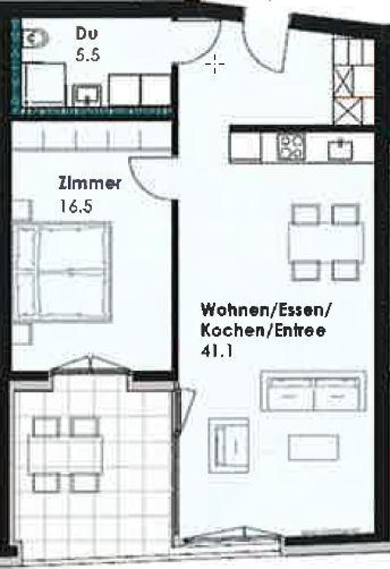 2.5 Zimmerwohnung in Rorschach (8)