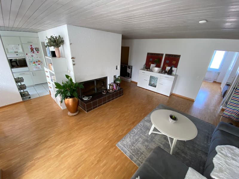 Wunderbare 4.5 Zimmer Wohnung mit Cheminée in Seenähe (1)