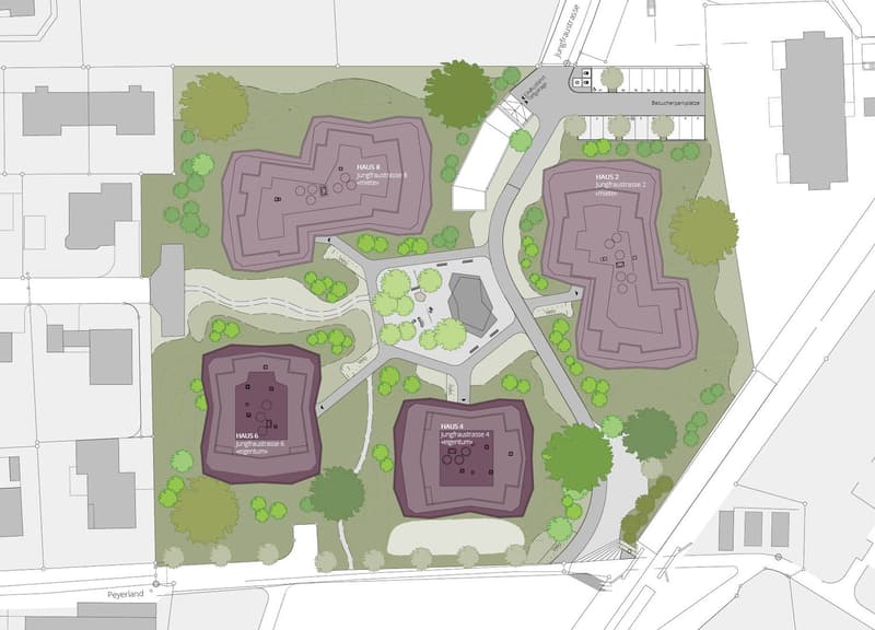 Letzte Tiefgaragenplätze in der Überbauung "küngoldpark.ch", Küngoldingen (3)