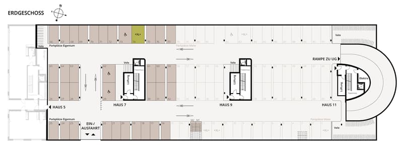 Freie Tiefgaragenplätze zu verkaufen (3)