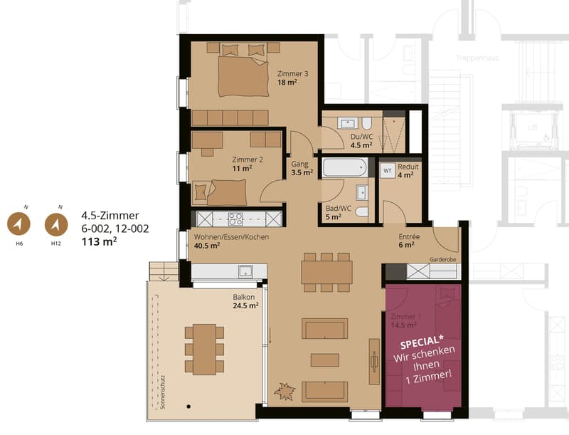 Special - 1 Zimmer geschenkt! (13)