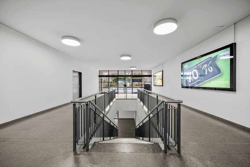 Treppe zum 1. UG