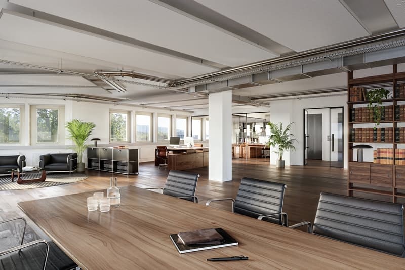 Visualisierung Büro Obergeschoss V1