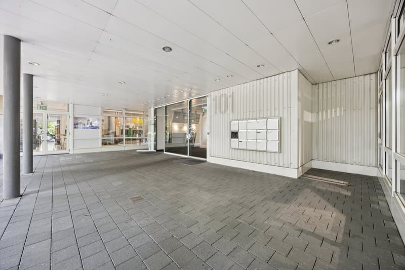 Haupteingang Seite Hardturmstrasse 101