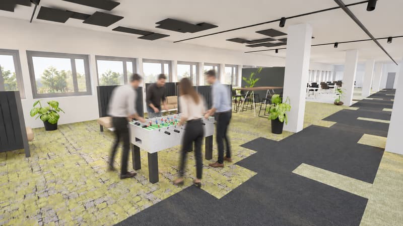 Visualisierung Büro