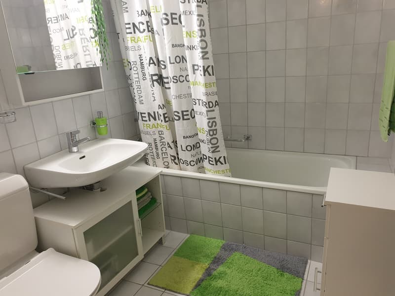 Möbliertes Zimmer mit eigenem Bad/WC (5)