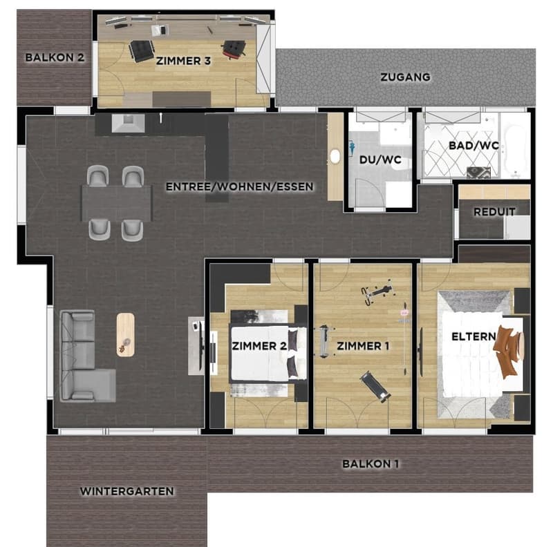 4.5-Zimmer Wohnung (1)