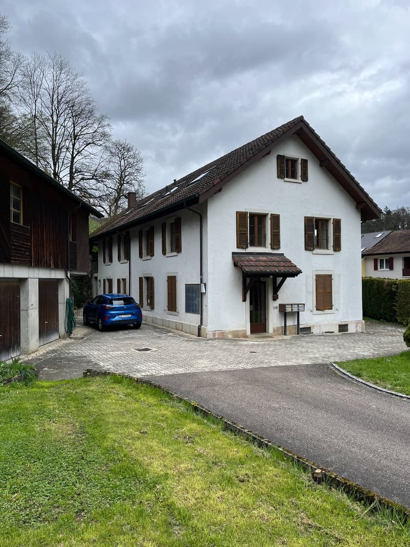 2.5 Zimmer-Wohnung mit Garage und Sitzplatz in Liesberg (1)