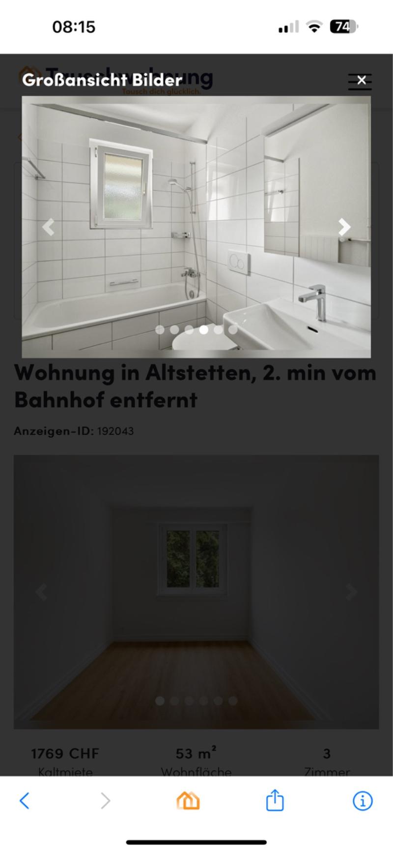 Wohnungstausch - 5. Zimmer Wohnung in Altstetten (2)