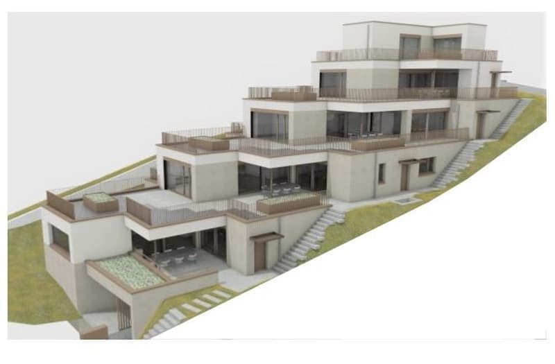 Terrassenhausprojekt 4TH mit Baubewilligung und Landparzelle (1)