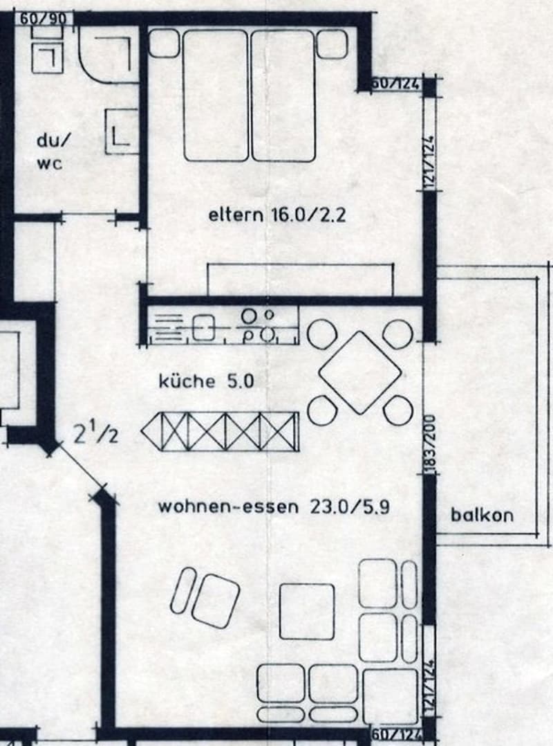 2 ½ Zimmer-Wohnung in Rickenbach zu vermieten (2)
