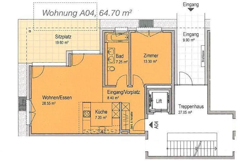 3.5 Zimmer Wohnung im Neuquartier, Oftringen (5)