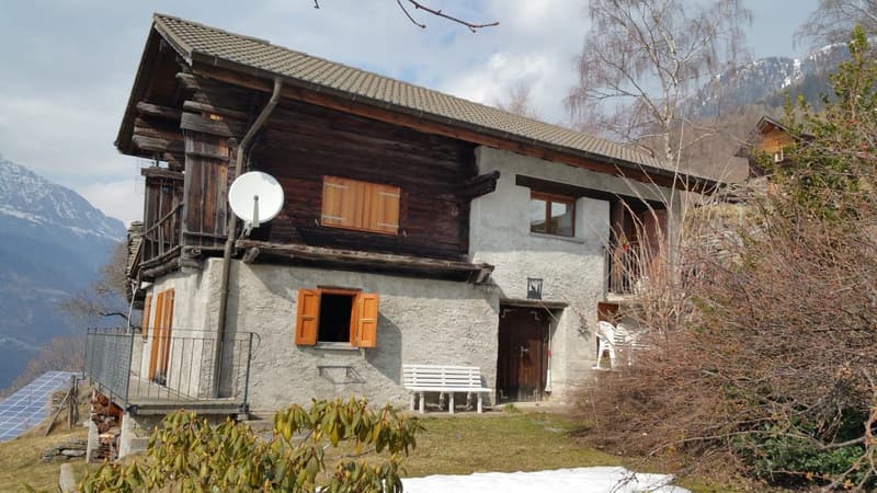 Incantevole Casa di Montagna a Braggio, Val Calanca (1)