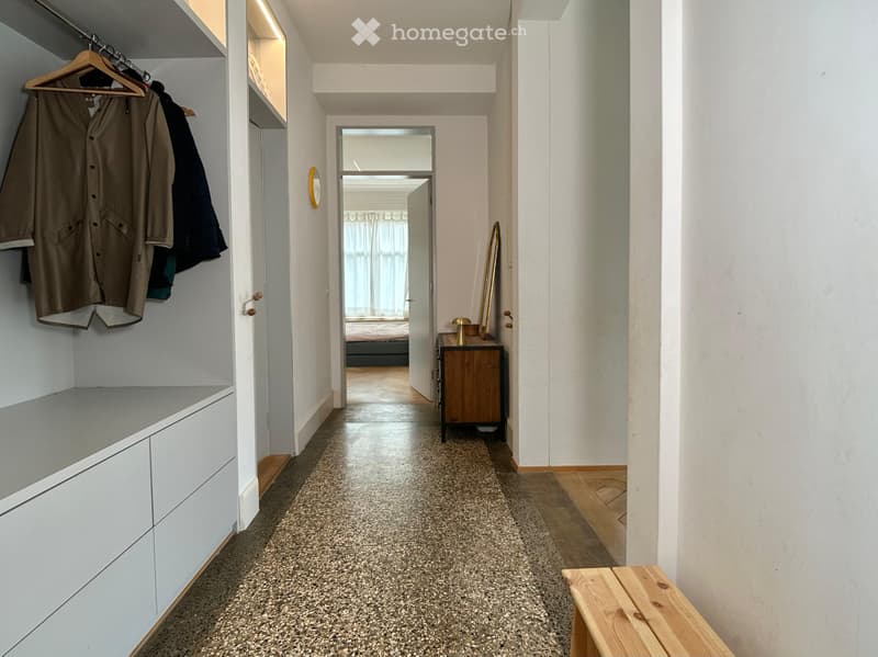 Befristet, möbliert: Grosszügige 4.5-Zimmer-Altbauwohnung (5)