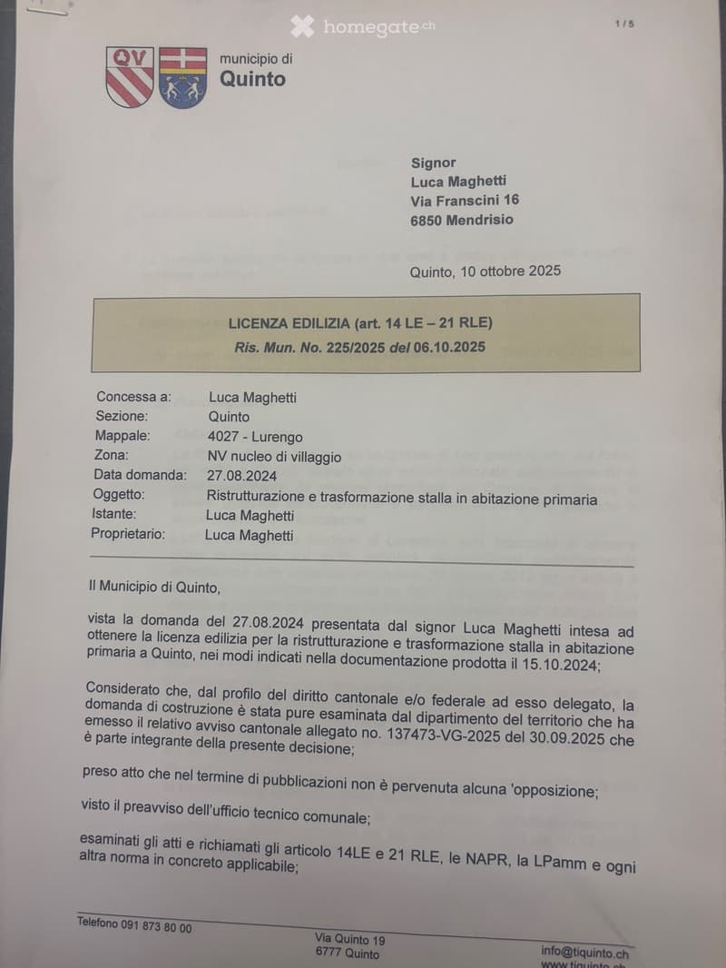 Rustico con progetto approvato - ultimo prezzo (5)