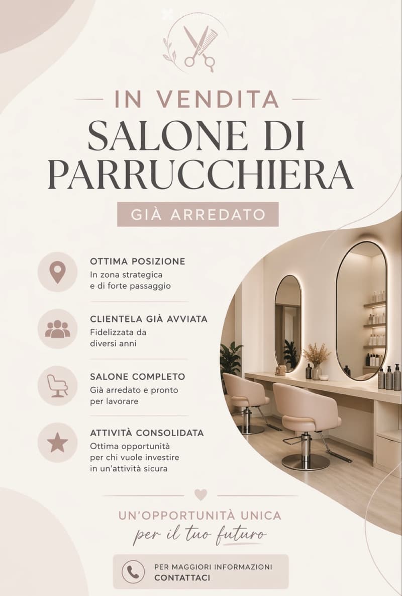 Vendesi salone parrucchiera (2)