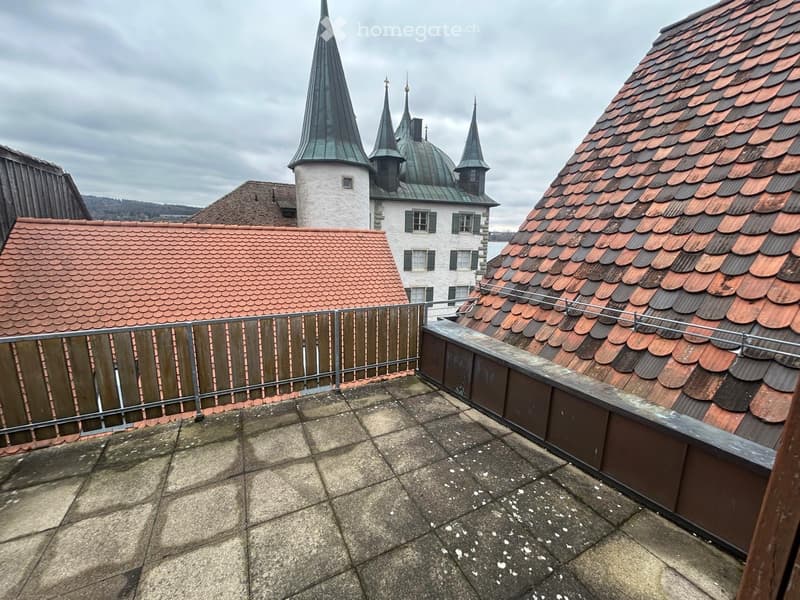 5.5 room apartment above the roofs of Steckborn (2)