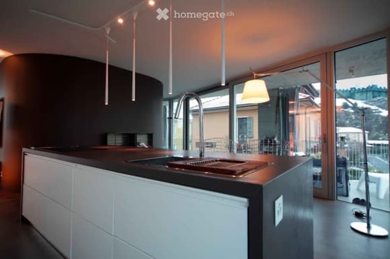 Loft elegante vista Castelli Bellinzona (4)
