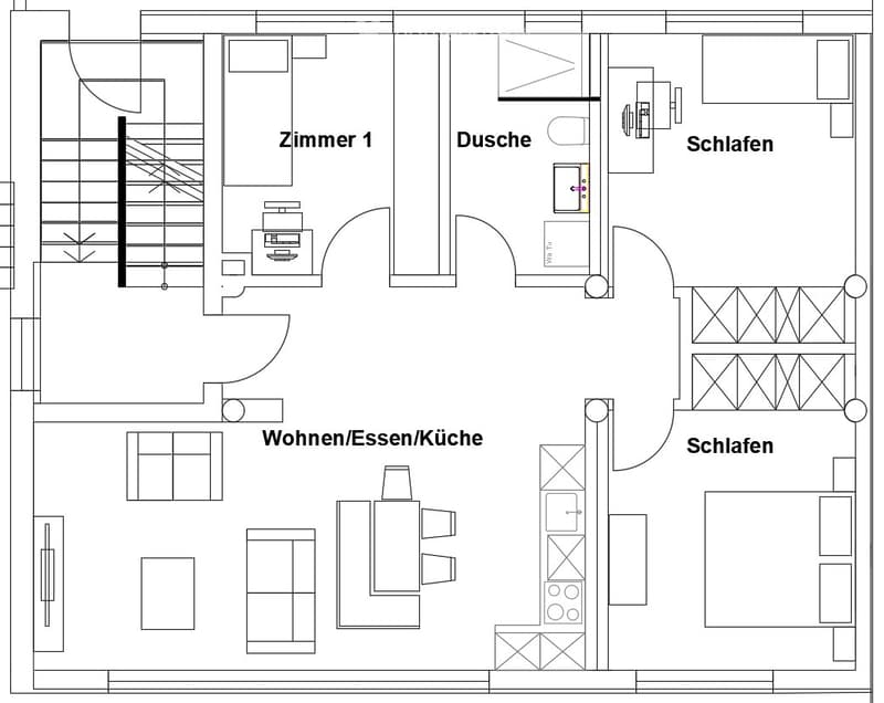 Charmant & Moderne Appartement 4.5-Pièces à Buchs (5)