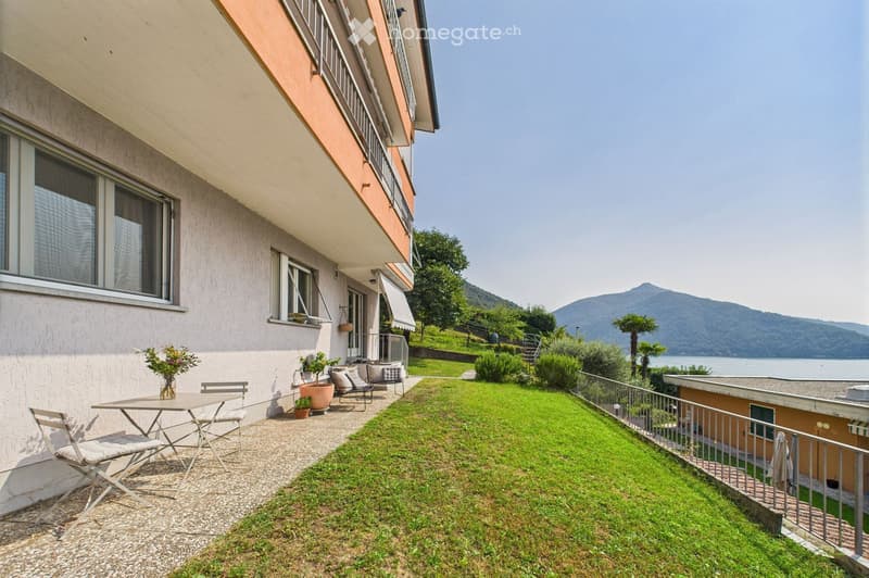 BELLISSIMO APPARTAMENTO VISTA LAGO CON GIARDINO A BISSONE (5)