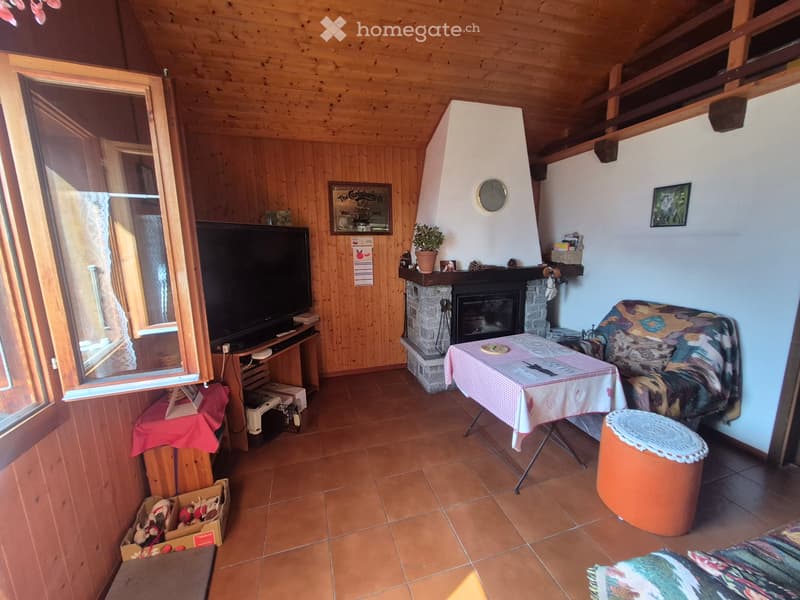 Casa di montagna con giardino e camino  Rossura (Faido) (2)