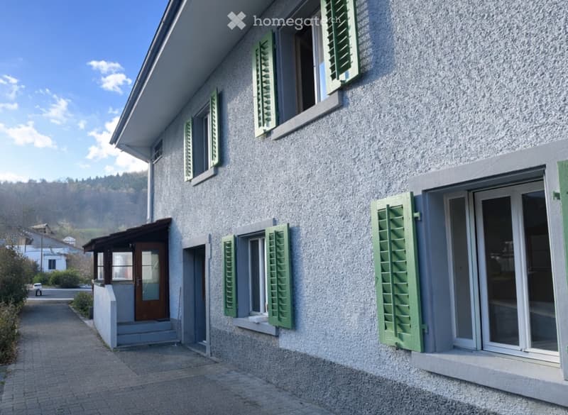 Appartement 6,5 pièces à l'étage supérieur, rénové avec cheminée confortable (2)