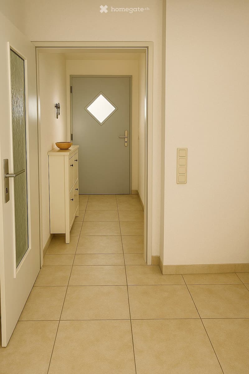 Maisonette dans un emplacement central du village (5,5) avec place de parking souterrain (2)
