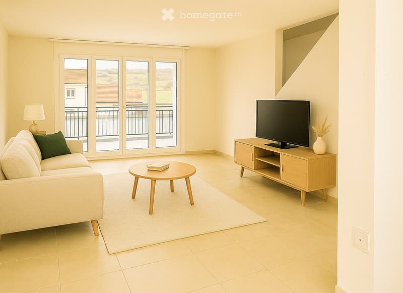 Maisonette dans un emplacement central du village (5,5) avec place de parking souterrain (5)