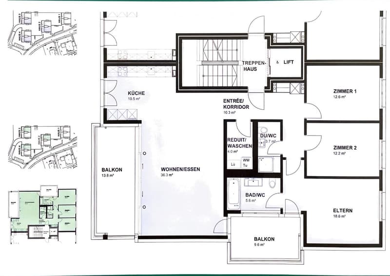 Naturnahe, Moderne und Helle 4.5-Zimmerwohnung (5)