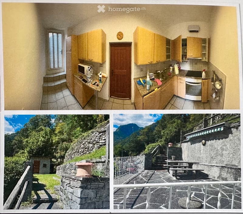 Freistehendes Ferienhaus / Casa vacanza in Mosogno (3)