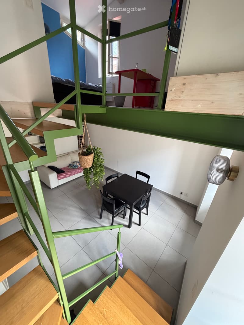 Duplex arredato 2.5 locali con soppalco Riva San Vitale (1)