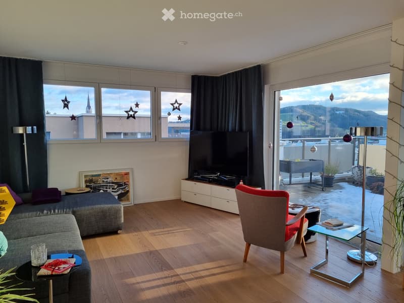 3.5-Room Attic in Bazenheid (5)