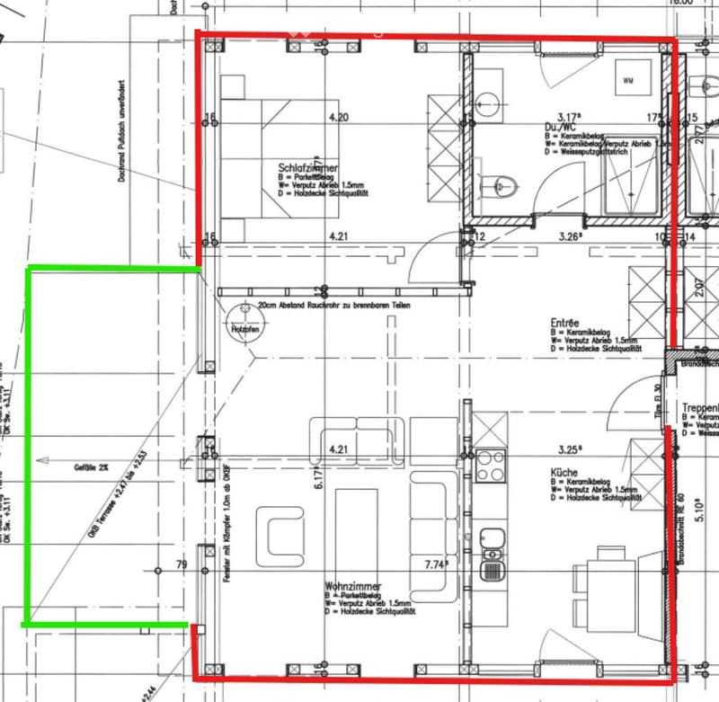 Erstvermietung: 2.5 Zimmerwohnung mit Aussicht (5)
