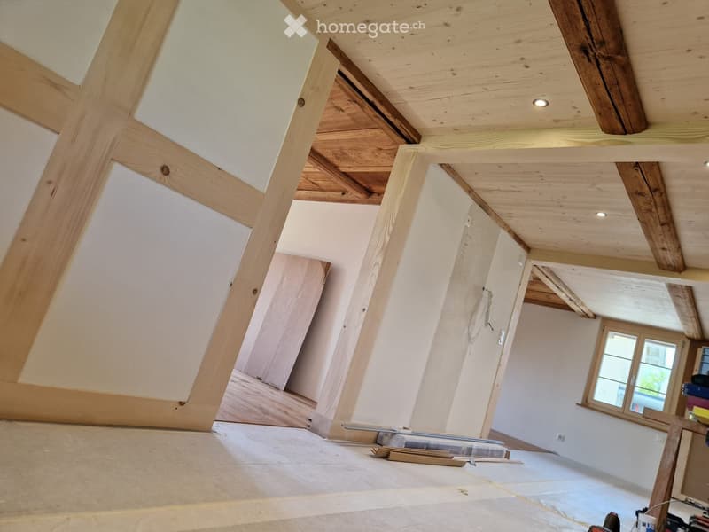 3.5 Zimmerwohnung im Bauernhaus renoviert (4)
